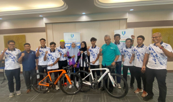 Seramai 2 orang pelajar FTKA akan menggalas harapan universiti ke kejohanan berbasikal LE TOUR DE IPT pada 17 Jun 2023